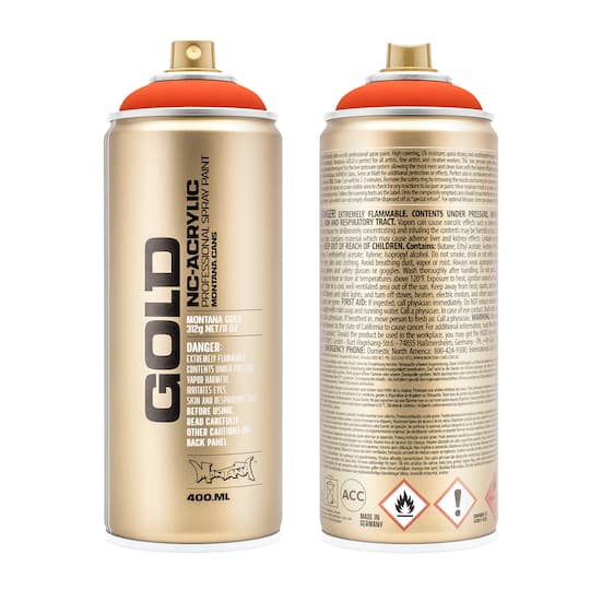 Montana&#x2122; Cans GOLD Flash Color Spray Paint, 400mL